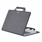 Laptop Bag Protective Case Tote Bag For MacBook Pro 15.4 inch, Color: Dark Gray - 1