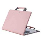 Laptop Bag Protective Case Tote Bag For MacBook Pro 15.4 inch, Color: Pink - 1