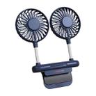 USB Large Wind Silent Cooling Computer Hanging Screen Fan(Blue) - 1