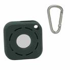 Tracker Anti-Lost Silicone Case For Airtag, Color: Ink Green+D Buckle - 1