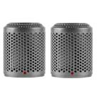 2 PCS Outer Cover Dust Filter for Dyson Hair Dryer HD01/HD03/HD08(Bright Gray) - 1