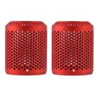 2 PCS Outer Cover Dust Filter for Dyson Hair Dryer HD01/HD03/HD08(Red) - 1