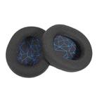 2 PCS Headset Sponge Earmuffs For SONY MDR-7506 / V6 / 900ST, Color: Black Blue Net - 1