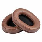 2 PCS Headset Sponge Earmuffs For SONY MDR-7506 / V6 / 900ST, Color: Brown Lambskin - 1