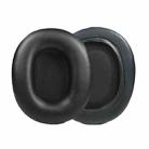 2 PCS Headset Sponge Earmuffs For SONY MDR-7506 / V6 / 900ST, Color: Black Bright - 1