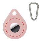 Location Tracker Anti-Lost Silicone Protective Cover For AirTag, Color: Pink - 1