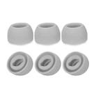 6 PCS Silicone Earplugs For TWS Samsung Galaxy Buds Pro( Large Gray) - 1