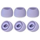 6 PCS Silicone Earplugs For TWS Samsung Galaxy Buds Pro(Medium Purple) - 1