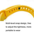 3PCS Anti-lost Location Tracker Silicone Bracelet Protective Cover For AirTag(Orange) - 4