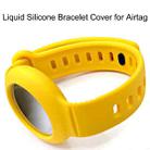 3PCS Anti-lost Location Tracker Silicone Bracelet Protective Cover For AirTag(Claret) - 5
