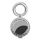 Anti-Lost Plating Keychain Locator Tracker Protective Cover For Airtag(White Gold) - 1