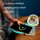 Decorative Table Lamp Wireless Fast Charging Smart Bluetooth Music Light, Style: Basic Model(Penguin) - 4