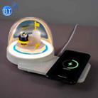 Decorative Table Lamp Wireless Fast Charging Smart Bluetooth Music Light, Style: Bluetooth Model(Penguin) - 1