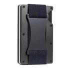 ZDL-05 Tracker Protection Organizer Metal Card Holder For AirTag(Black) - 1