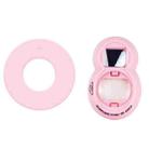 Mini Digital Camera Lens Selfie Mirror + Auxiliary Circle Set for FUJIFILM Instax Mini7+(Pink) - 1