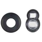 Mini Digital Camera Lens Selfie Mirror + Auxiliary Circle Set for FUJIFILM Instax Mini7+(Black) - 1