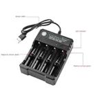 BMAX 18650 4.2V Lithium Battery USB Independent 4 Slot Charger(Colorful Box) - 3