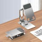Portable Mobile Phone Tablet Desktop Stand, Color: K5 Silver - 1