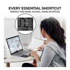 5 PCS PC Reference Keyboard Shortcut Sticker Adhesive for PC Laptop Desktop(For iPad) - 4