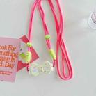 Mobile Phone Case Strap Clip Messenger Mobile Phone Lanyard(Red Rope+Clip) - 1