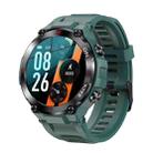 K37 1.32 Inch Heart Rate Monitoring Smart Watch With GPS Positioning Function(Green) - 1