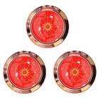 3 PCS Epoxy Constellation Mobile Phone Ring Holder Ring Buckle(Lucky Red) - 1