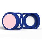 2 PCS  Anti-Lost Tracker Silicone Case for AirTag,Size:  35mm(Blue+Pink) - 1