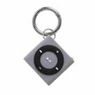 MP3 Shape Protective Case For Airtag Locator Tracker Anti-lost Protective Case(Space Gray) - 1