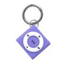 MP3 Shape Protective Case For Airtag Locator Tracker Anti-lost Protective Case(Purple) - 1
