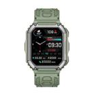 KR06 1.8 Inch Heart Rate Blood Pressure Monitoring Smart Calling Watch(Green) - 1