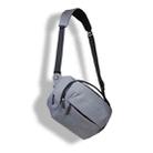 XIUJIAN Crossbody Waterproof Lightweight SLR Camera Bag, Color: 5L Light Gray - 1