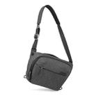 Portable Waterproof Photography SLR Camera Messenger Bag, Color: 3L Dark Gray - 1
