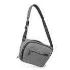 Portable Waterproof Photography SLR Camera Messenger Bag, Color: 6L Light Gray - 1