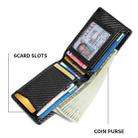 Tracker RFID Card Holder Leather Men Wallet for AirTag(Plain Weave) - 5