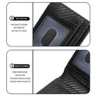 Tracker RFID Card Holder Leather Men Wallet for AirTag(Plain Weave) - 6