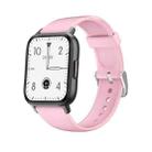 QS16Pro 1.69-Inch Health Monitoring Waterproof Smart Watch, Supports Body Temperature Detection, Color: Pink - 1