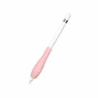 Tablet Stylus Pencil Silicone Case For Apple Pencil 1/2 Gen(Pink) - 1