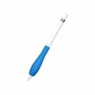 Tablet Stylus Pencil Silicone Case For Apple Pencil 1/2 Gen(Blue) - 1