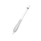 Tablet Stylus Pencil Silicone Case For Apple Pencil 1/2 Gen(Gray) - 1