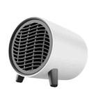 600W Home Bathroom Desktop Small Heater, CN Plug:(White) - 1