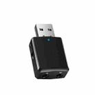 ZF-169 PLUS 3 In 1 Car USB Bluetooth 5.0 Audio Adapter - 1