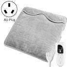60W  Electric Feet Warmer For Women Men Pad Heating Blanket AU Plug 240V(Silver Gray) - 1