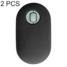 2 PCS Silicone Dustproof Wireless Mouse Protective Case For Logitech Pebble(Black) - 1