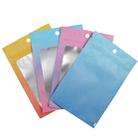 100PCS Aluminum Foil Ziplock Bag Jewelry Data Line Sealed Packaging Bag, Size: 14x20cm (Blue Gradually Pink) - 2
