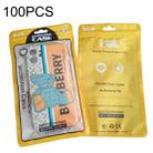 100PCS Phone Case Plastic Self-Sealing Pearl Packaging Bags, Size: 12x21cm (Orange) - 1