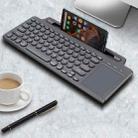 2.4G Bluetooth Wireless Keyboard With Card Slot Bracket With Touchpad - 1