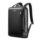 Bopai 61-109311 Large Capacity Lightweight Waterproof Laptop Backpack with USB Charging Port(Black) - 1