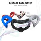 VR Silicone Eye Mask+Lens Protective Cover+Joystick Hat, For Oculus Quest 2(Blue) - 2