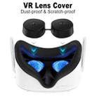 VR Silicone Eye Mask+Lens Protective Cover+Joystick Hat, For Oculus Quest 2(Blue) - 3