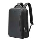 Bopai 61-120891 Multifunctional Anti-theft Laptop Business Backpack with USB Charging Hole(Black) - 1